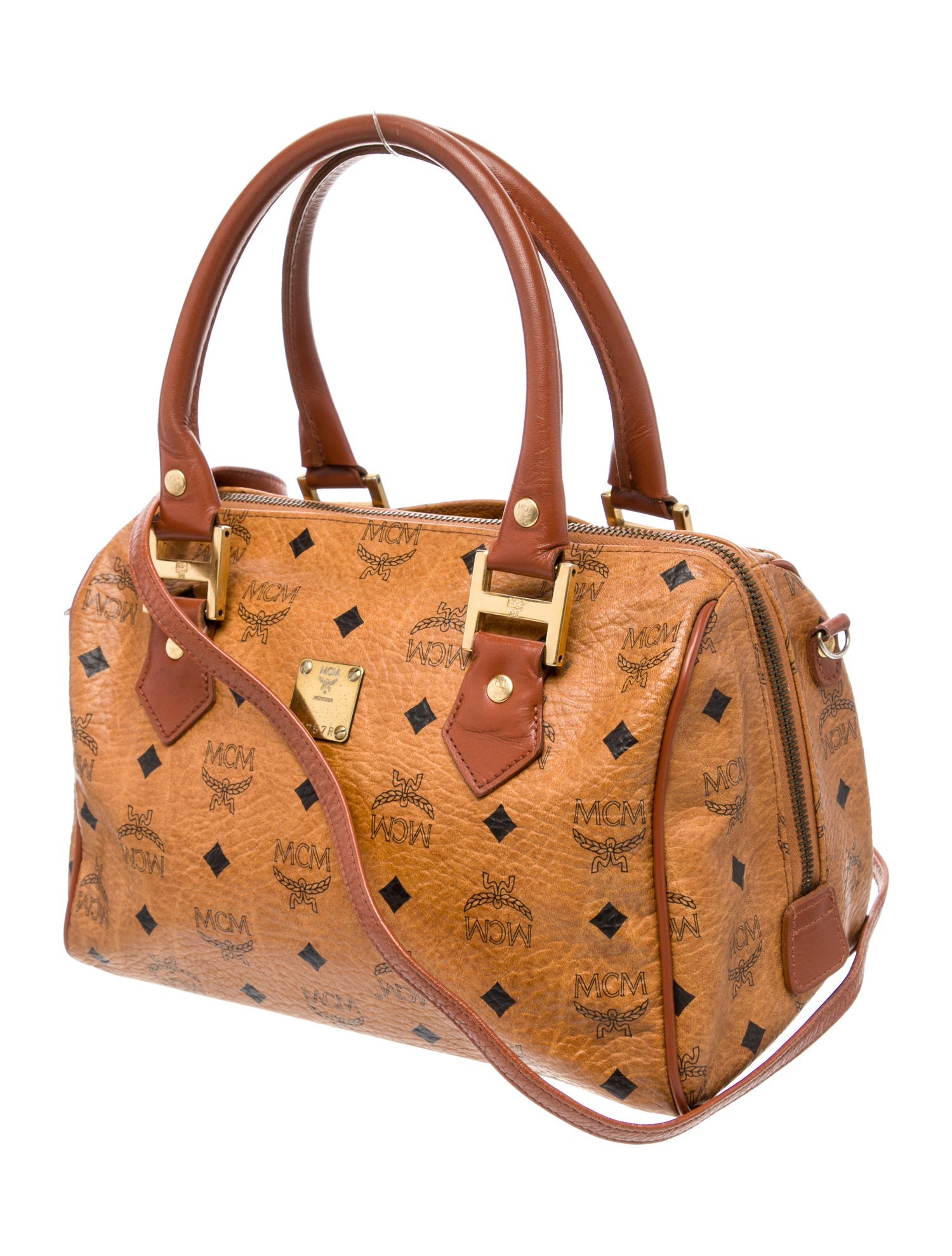 MCM Top Handle Bag